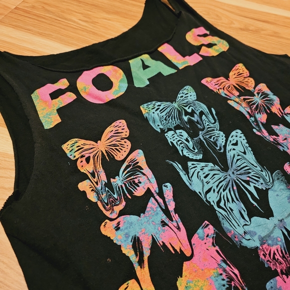 2013 Foals Psychedelic band tour tee - Picture 2 of 4